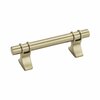 Amerock Davenport 3 in 76 mm Center-to-Center Golden Champagne Cabinet Pull BP36600BBZ